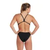 WOMEN'S TEAM SWIMSUIT CHALLENGE SOLID BLACK-GOLD