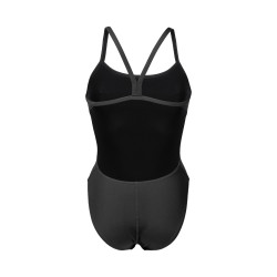 WOMEN'S TEAM SWIMSUIT CHALLENGE SOLID BLACK-GOLD