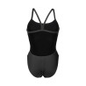 WOMEN'S TEAM SWIMSUIT CHALLENGE SOLID BLACK-GOLD