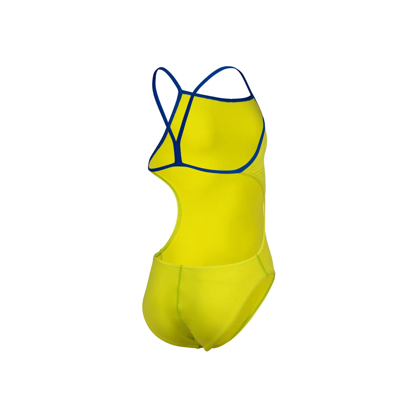 GIRL'S TEAM SWIMSUIT CHALLENGE SOLID Lace Back Green Purple