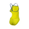 GIRL'S TEAM SWIMSUIT CHALLENGE SOLID Lace Back Green Purple