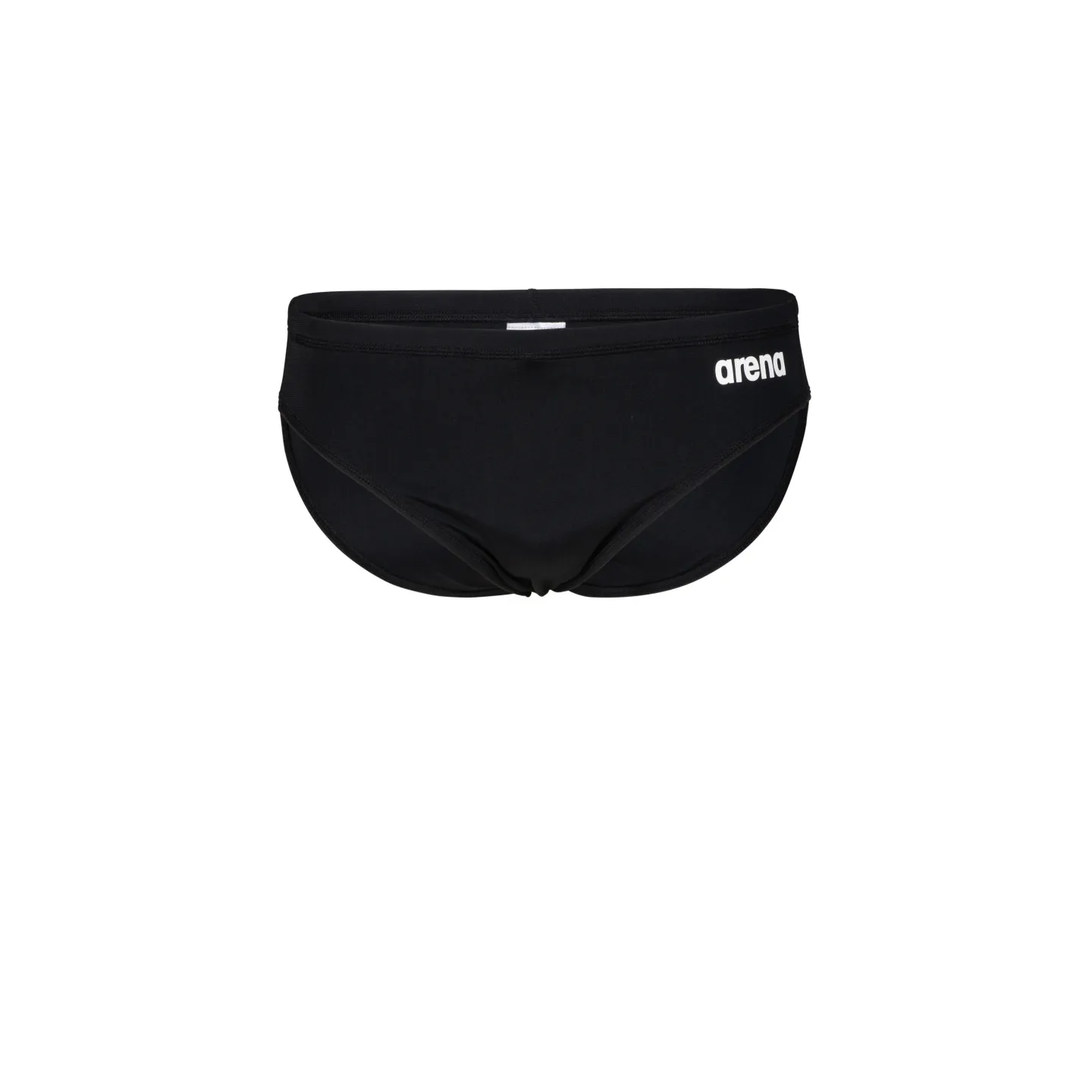 Maillot de Bain MEN'S TEAM SWIM BRIEFS SOLID BLACK-WHITE