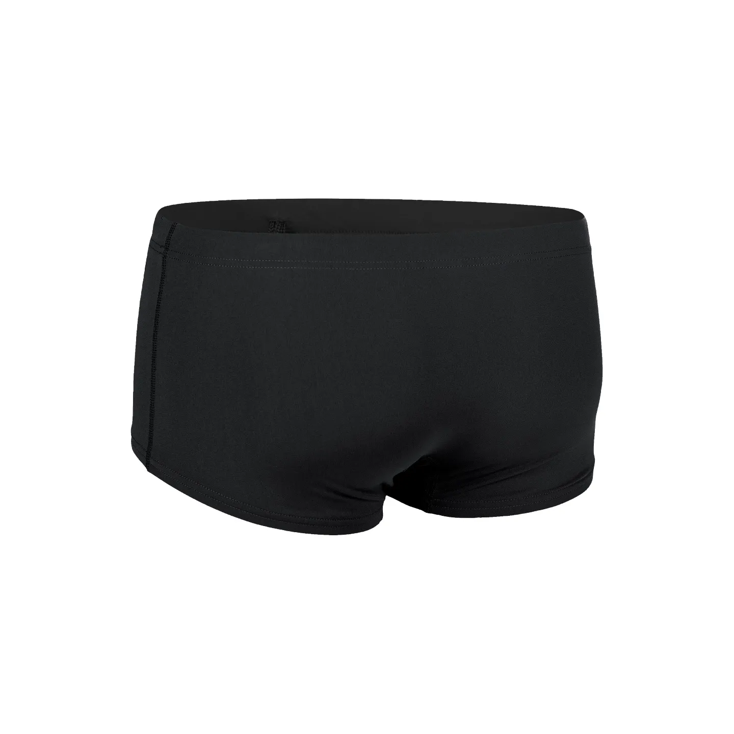 Maillot de Bain MEN'S TEAM SWIM LOW WAIST SHORT SOLID BLACK-WHITE