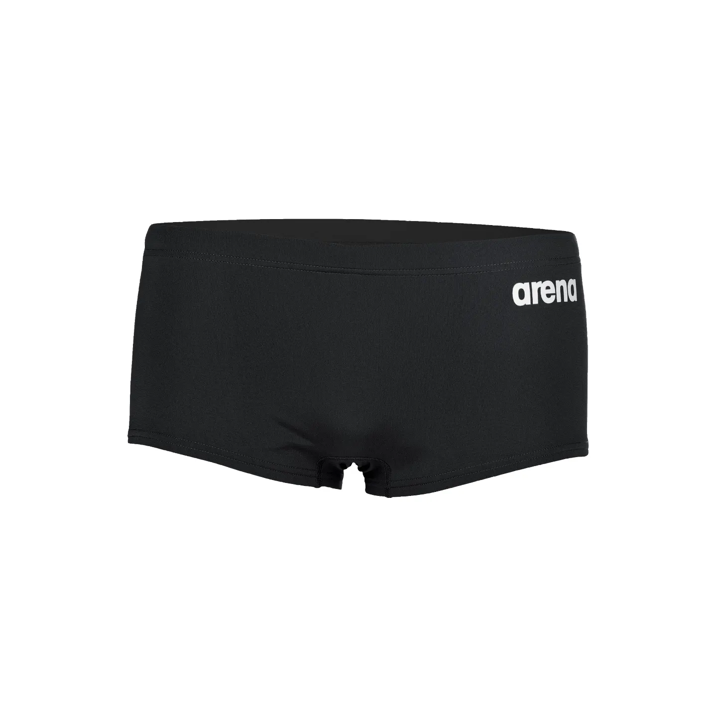 Maillot de Bain MEN'S TEAM SWIM LOW WAIST SHORT SOLID BLACK-WHITE
