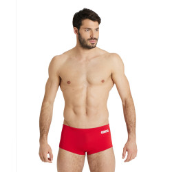 Maillot de Bain MEN'S TEAM SWIM LOW WAIST SHORT SOLID RED-WHITE
