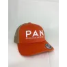Casquette retro trucker Rustic Orange/Khaki Pays d'Aix Natation