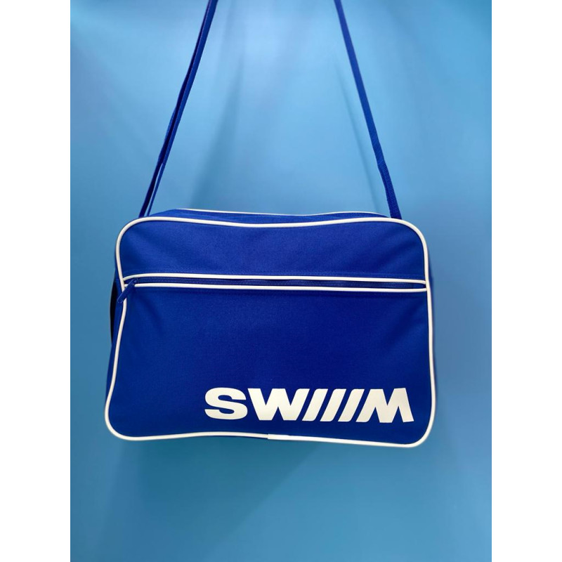 Sac bandoulière Rétro Bright Royal/White