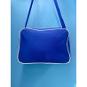 Sac bandoulière Rétro Bright Royal/White