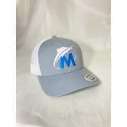 Casquette Retro Trucker Heather/White 3MUC Montpellier