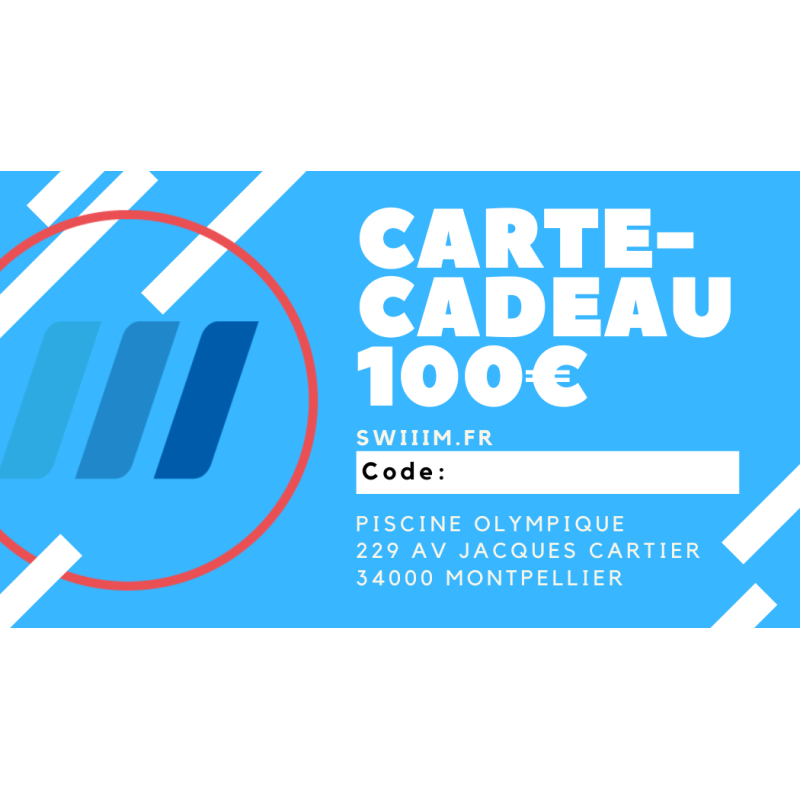 Carte cadeau 100€