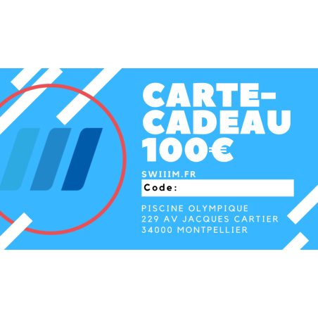 Carte cadeau 100€