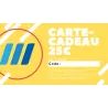 Carte cadeau 25€