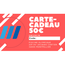 Carte cadeau 50€