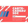 Carte cadeau 50€