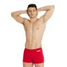 MEN'S TEAM SWIM SHORT SOLID RED WHITE