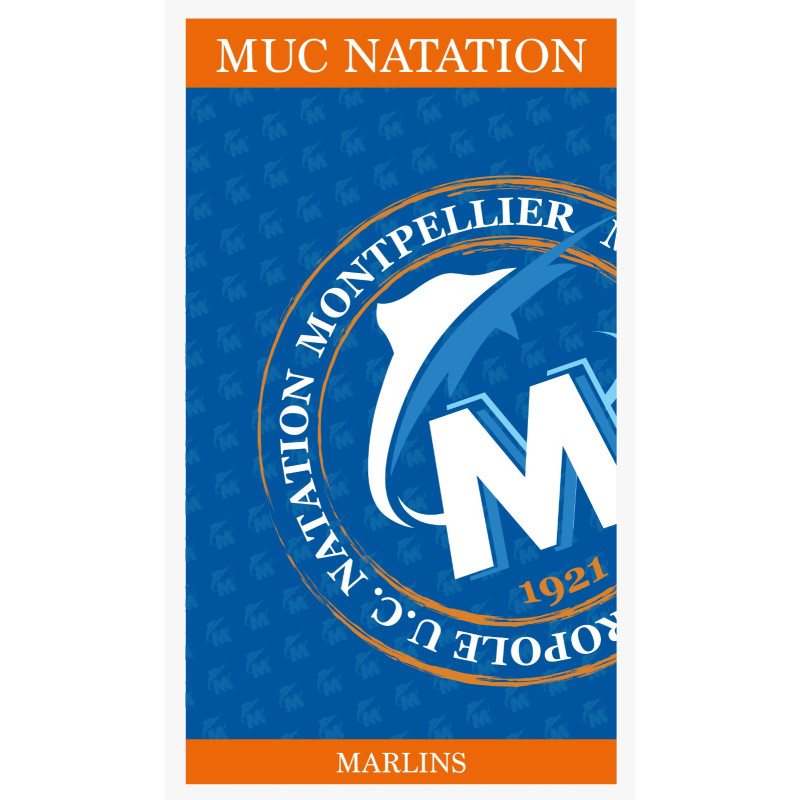 Serviette 3MUC Natation
