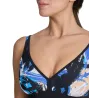 Maillot de Bain WOMEN'S BODYLIFT PAMELA SWIMSUIT BLACK-BLACK MULTI