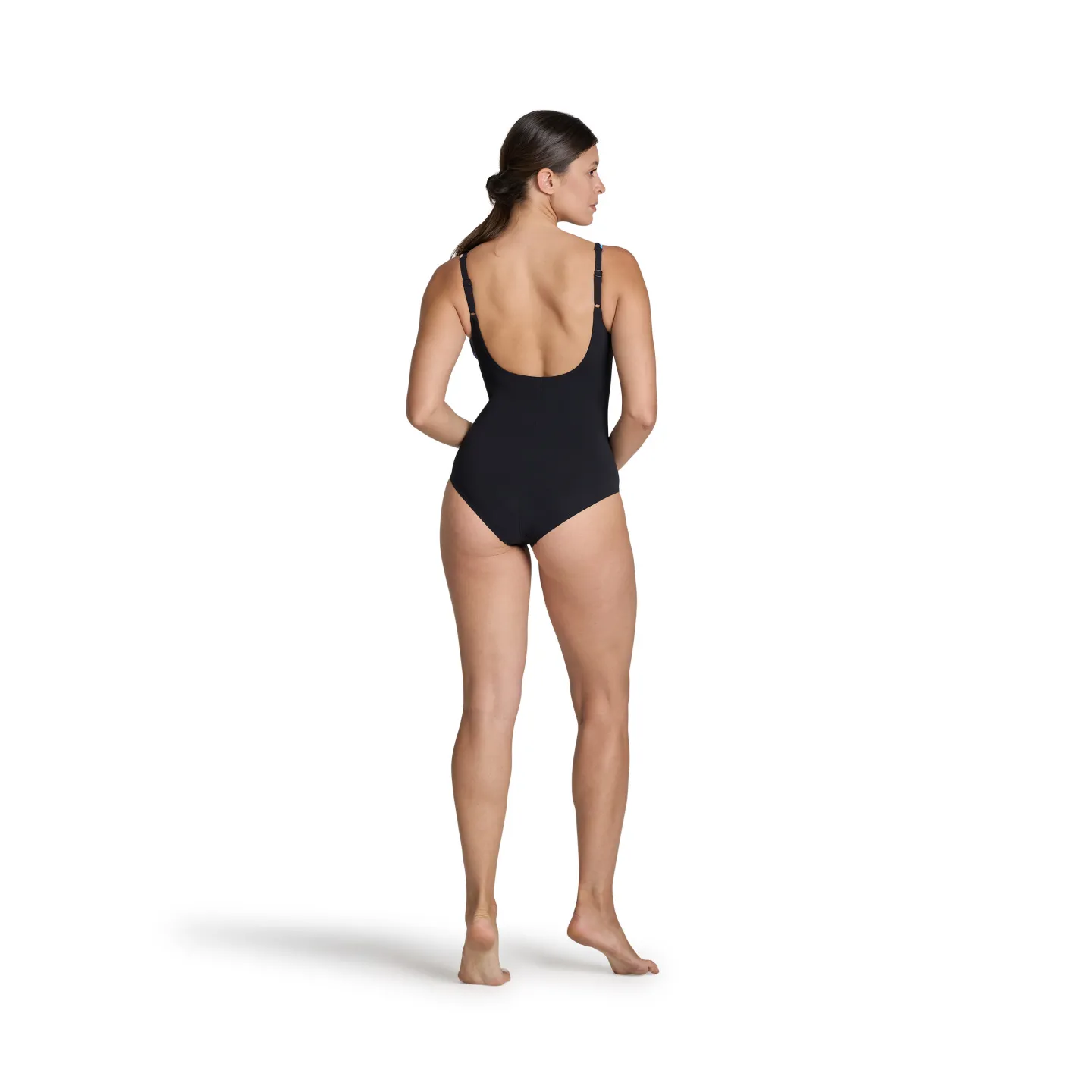 Maillot de Bain WOMEN'S BODYLIFT PAMELA SWIMSUIT BLACK-BLACK MULTI