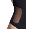 Maillot de Bain WOMEN'S ARENA MESH PANELS SWIMSUIT BLACK