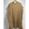 Poncho éponge à capuche CAMEL