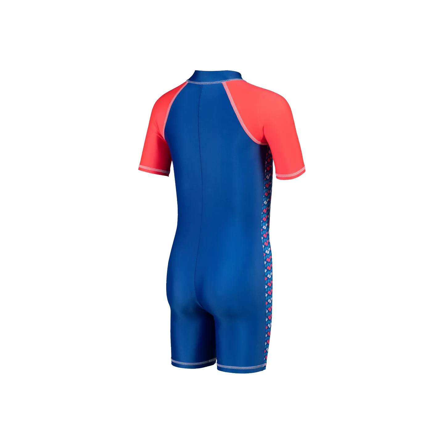 ARENA FRIENDS KIDS UV SUIT ROYAL FLUO RED MULTI