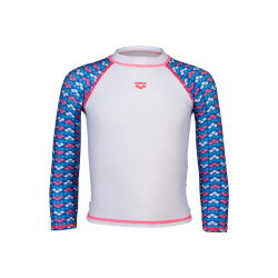 FRIENDS KIDS UV LS TEE WHITE ROYAL MULTI