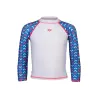 FRIENDS KIDS UV LS TEE WHITE ROYAL MULTI