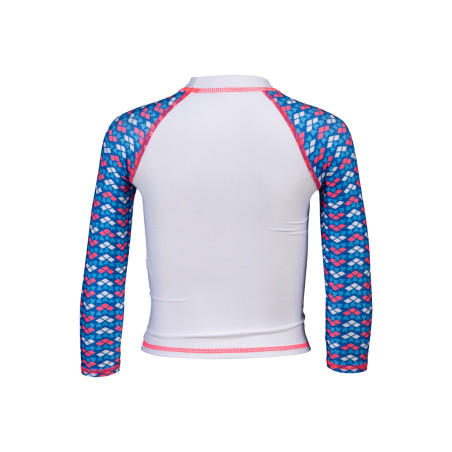 FRIENDS KIDS UV LS TEE WHITE ROYAL MULTI