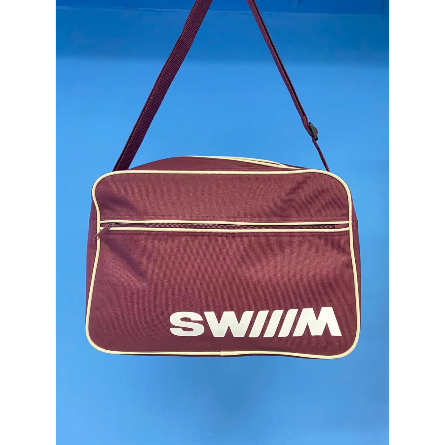 Sac bandoulière Rétro  Burgundy / Sand
