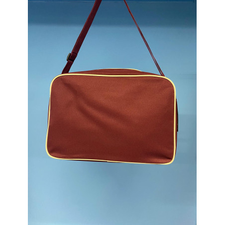 Sac bandoulière Rétro  Burgundy / Sand