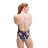 Maillot de Bain Femme ECO+  ALLOV DIG STARBACK RED/BLU