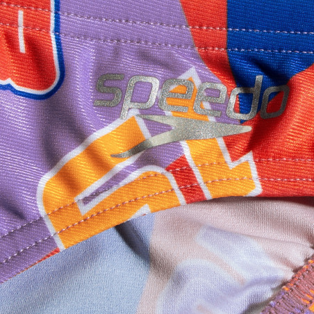 Maillot de Bain Homme ECO+ 5CM ALLOV DIG BRIEF RED/BLU