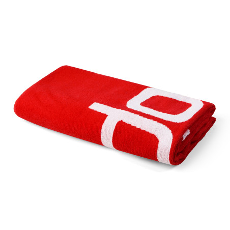 Serviette Speedo LOGO TOWEL AU RED/WHI