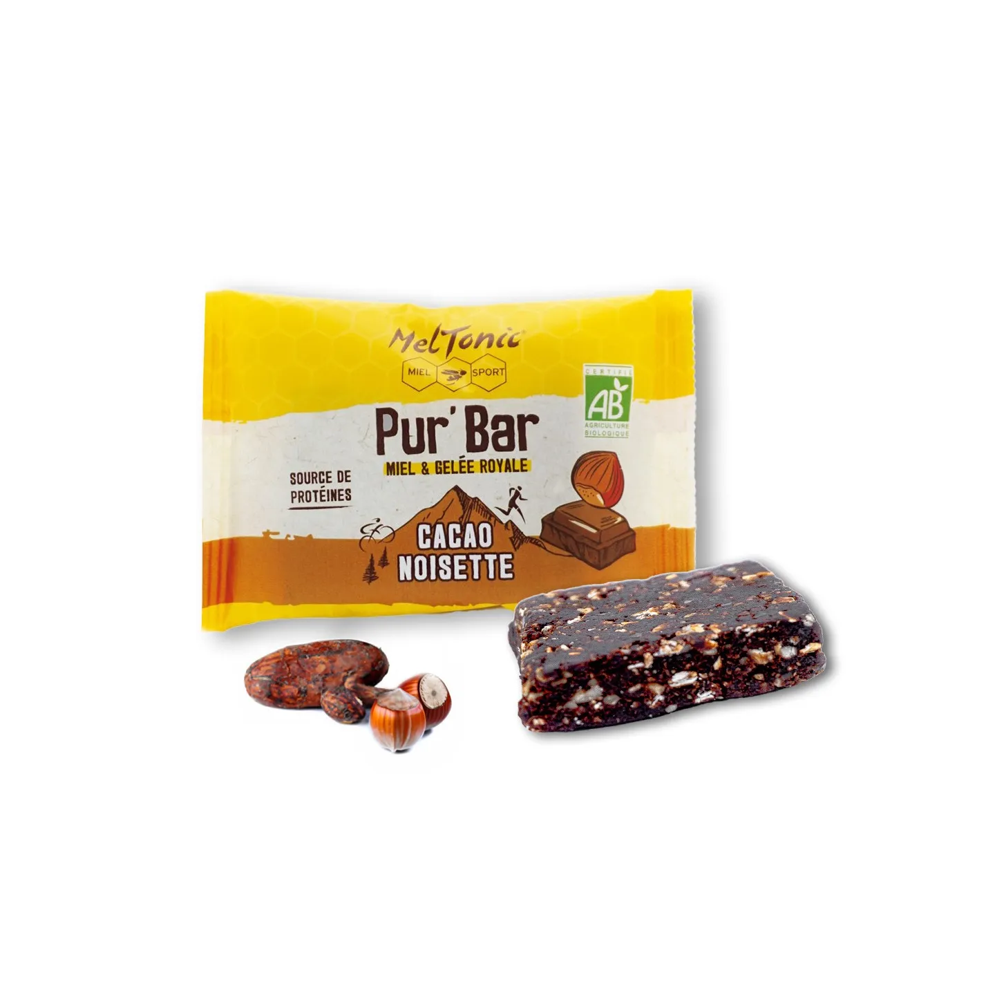 PUR' BAR BIO CACAO NOISETTE