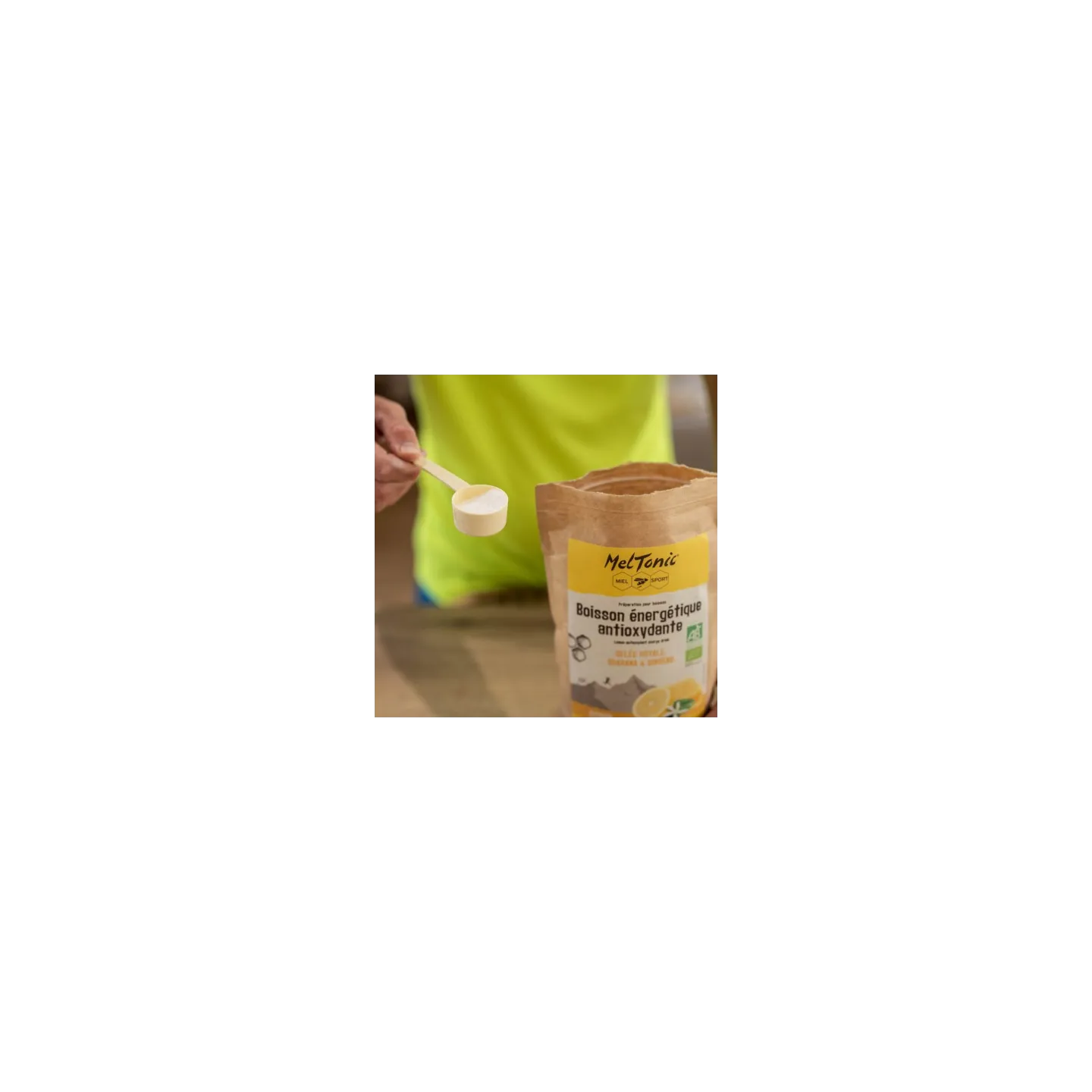Boisson énergétique bio Citron Format éco 700g