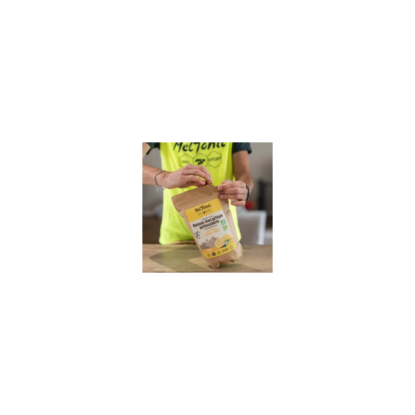 Boisson énergétique bio Citron Format éco 700g