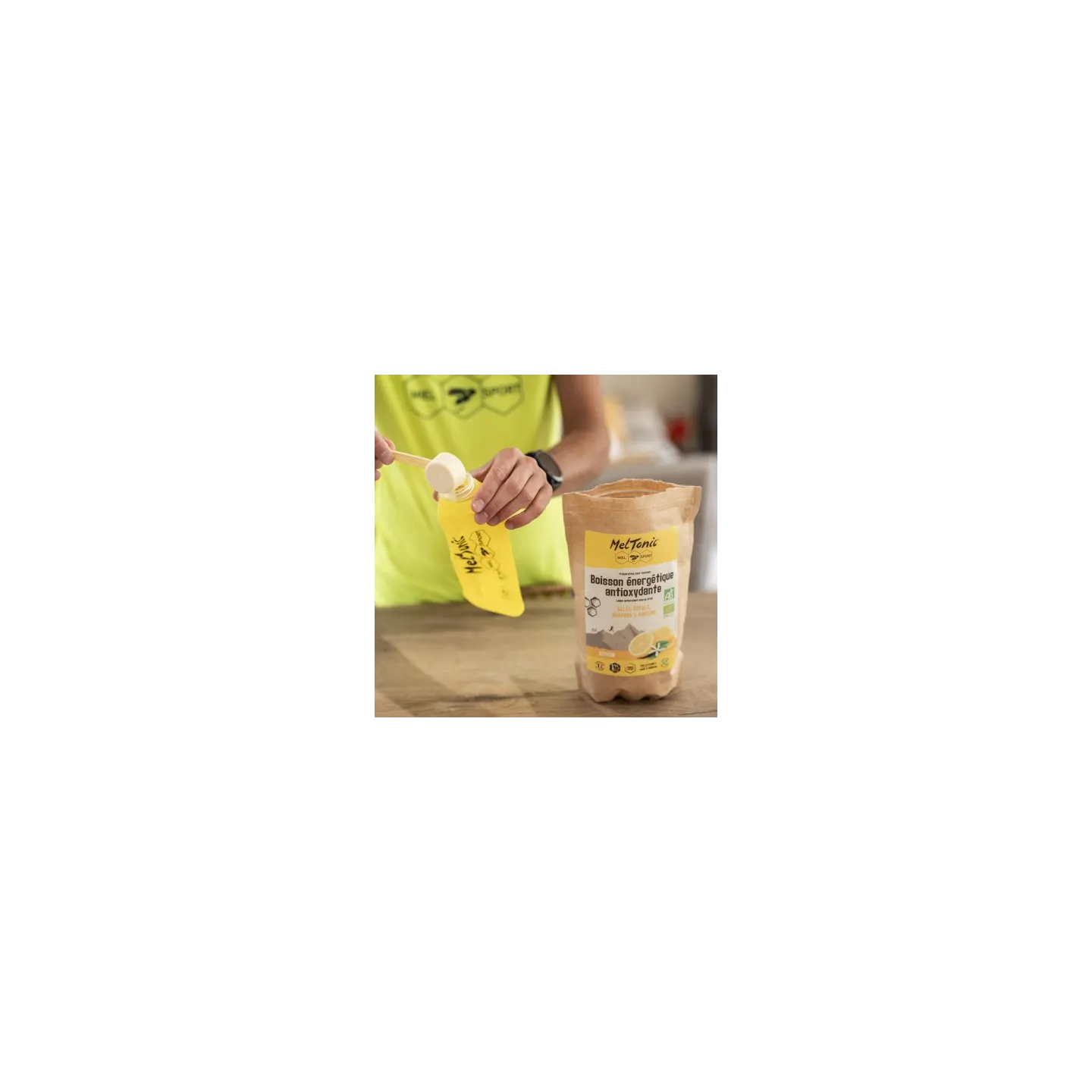 Boisson énergétique bio Citron Format éco 700g