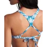 CROP THINK R WHITE MULTI-YELLOW STAR L