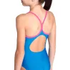 Maillot Fille ARENA SWIMSUIT LIGHT DROP SOLID BLUE CHINA FREAK ROSE