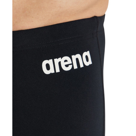 Maillot Homme ARENA TEAM SWIM JAMMER SOLID BLACK-WHITE