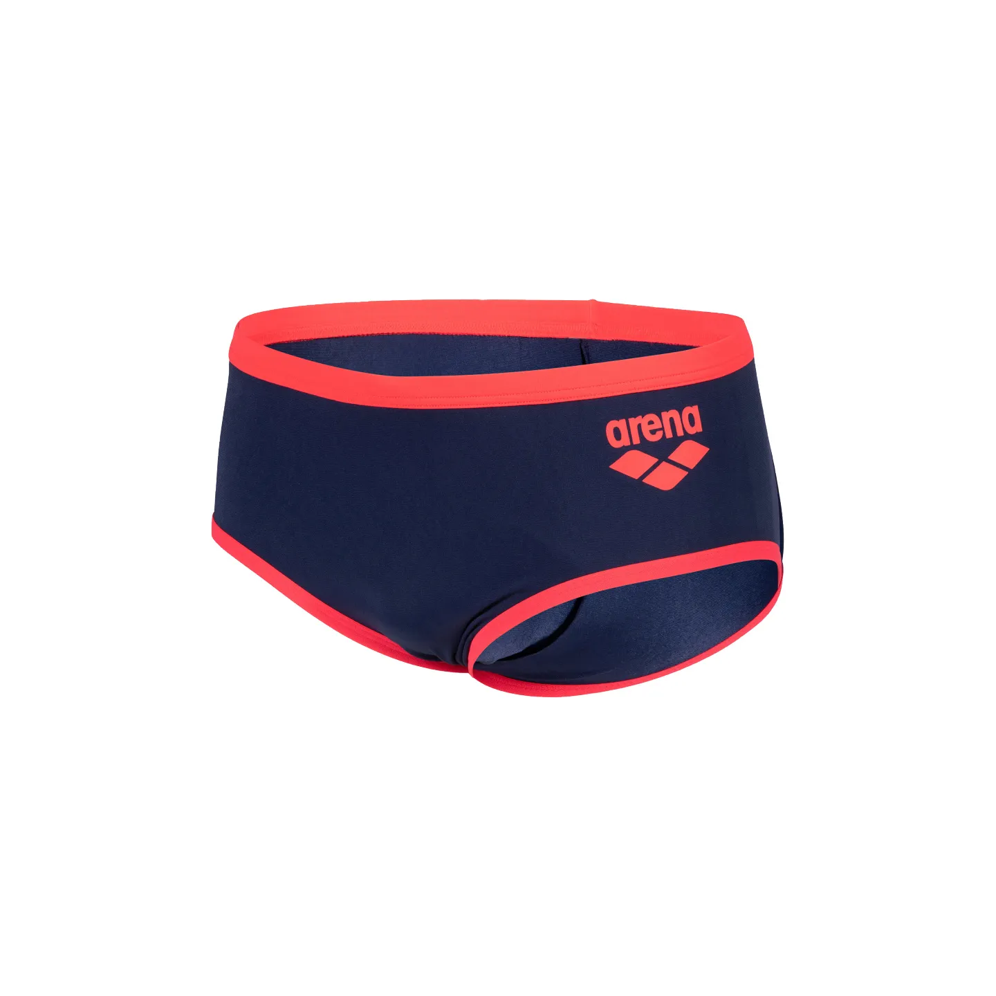 Maillot Homme ARENA ONE 12CM SWIM BRIEFS BIG LOG NAVY FLUO RED