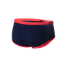 Maillot Homme ARENA ONE 12CM SWIM BRIEFS BIG LOG NAVY FLUO RED