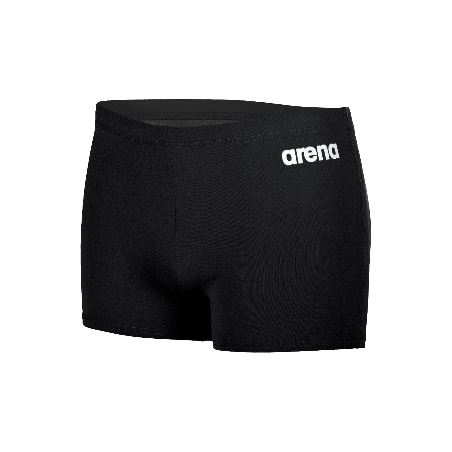 Maillot Homme  ARENA TEAM SWIM SHORT SOLID BLACK-WHITE