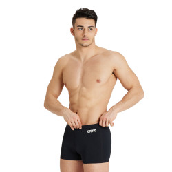Maillot Homme  ARENA TEAM SWIM SHORT SOLID BLACK-WHITE
