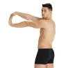 Maillot Homme  ARENA TEAM SWIM SHORT SOLID BLACK-WHITE