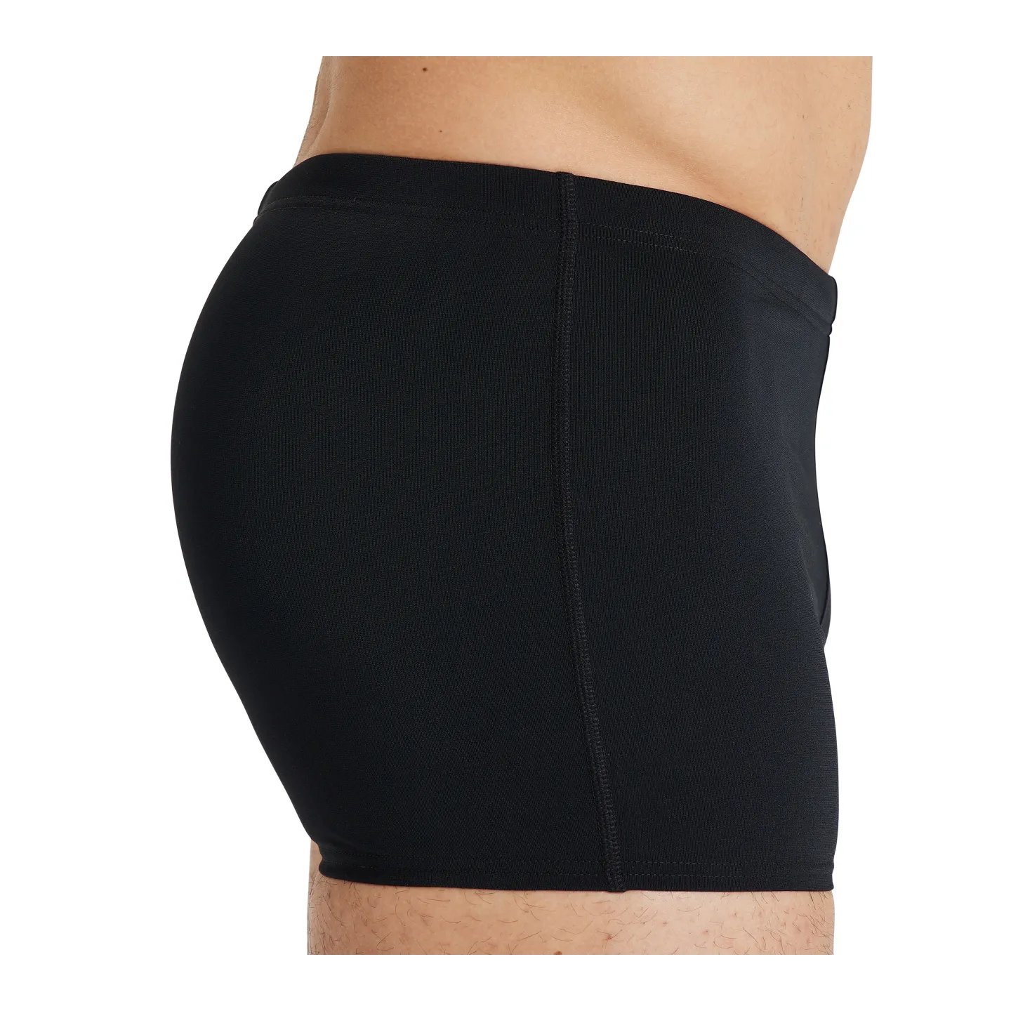 Maillot Homme  ARENA TEAM SWIM SHORT SOLID BLACK-WHITE