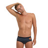 Maillot Homme ARENA ONE 12CM SWIM BRIEFS BIG LOGO ASPHALT BLACK