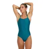 Maillot Femme ARENA SOLID SWIMSUIT LIGHTDROP BACK DEEP TEAL