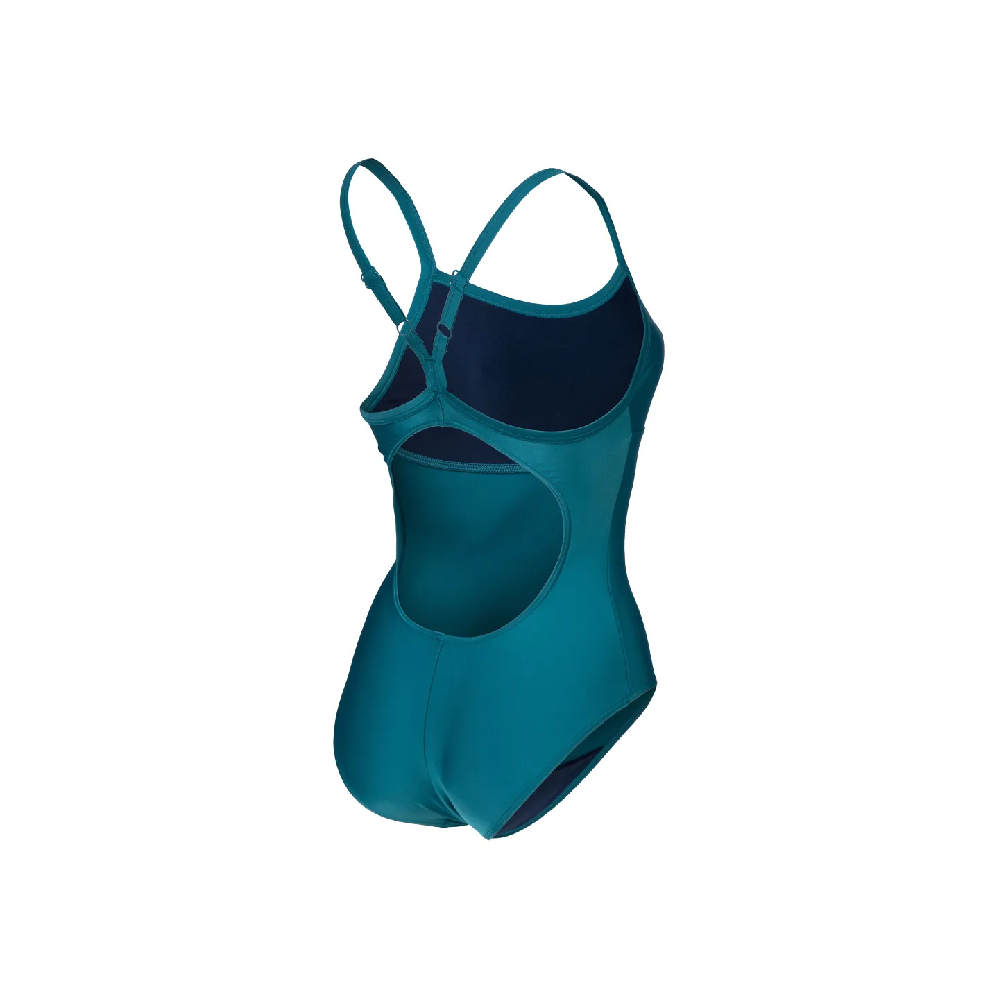 Maillot Femme ARENA SOLID SWIMSUIT LIGHTDROP BACK DEEP TEAL