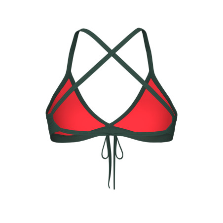 Maillot Femme ARENA TEAM SWIM TOP TIE BACK SOLID DARK SAGE